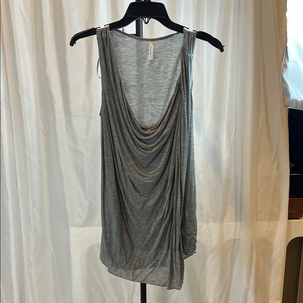 Free People Charcoal Sleeveless Top S